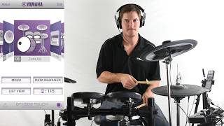 Video thumbnail for Yamaha DTX502 Electronic Drum Kit Demo by DTX Drums