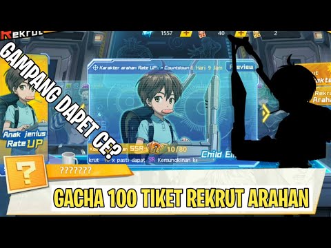GACHA 100 TIKET DI REKRUT ARAHAN DEMI CHILD EMPEROR -  One Punch Man The Strongest