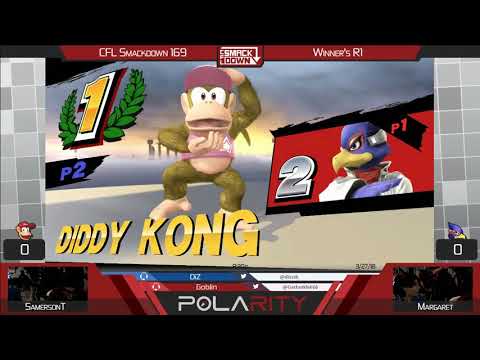 CFL Smackdown 169 WiiU - SamersonT (Diddy Kong) vs Margaret (Ganon)