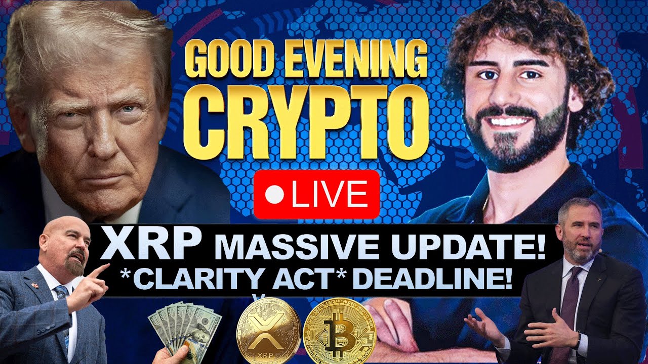 🚨 BREAKING: WHITE HOUSE REVEALS *CLARITY ACT* DEADLINE! 🚨 JAPANESE BANKS START USING XRP TODAY!
