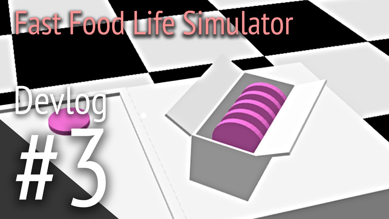 Fast Food Life Simulator | Devlog #3 — Meat and basic mechanics #3