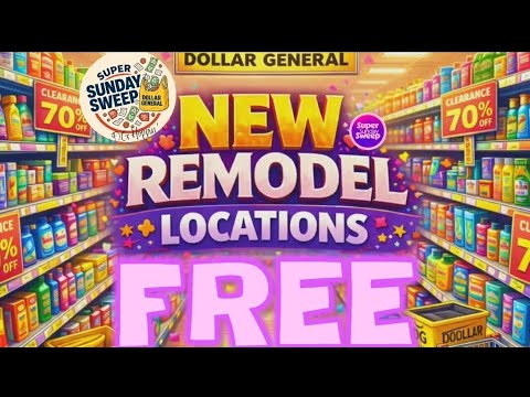 💥 NEW REMODEL LOCATIONS (2/5) 💥 RESETS OLD & NEW 🤑 DOLLAR GENERAL 