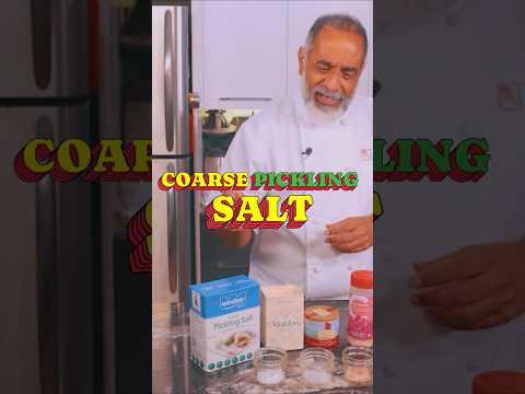 Pickling Salt — Why Is It So Coarse?