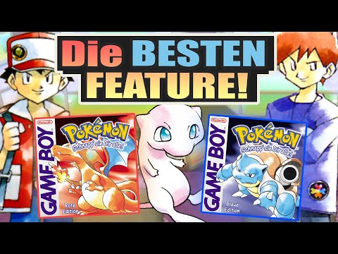 Die BESTEN FEATURE von Pokémon ROT & BLAU - Grundstein für das heutige Pokémon - 1 Generation
