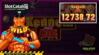 Big Win. Kenneth Must Die slot from Nolimit City