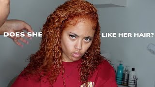 Ginger Orange Was Too Bright!