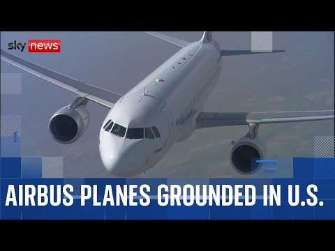 Up to 340 Airbus A320 planes grounded in the United States