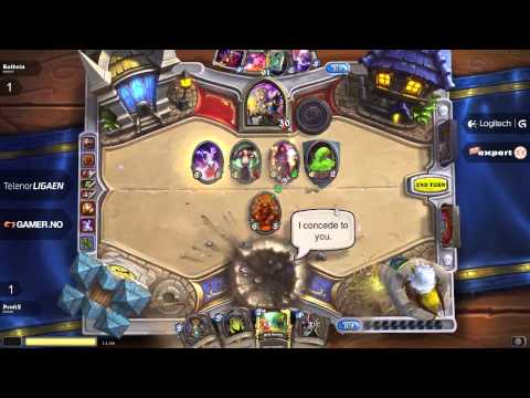 Telenorligaen våren 2015: Hearthstone runde 5, GLProfix vs. BX3.Kolbein