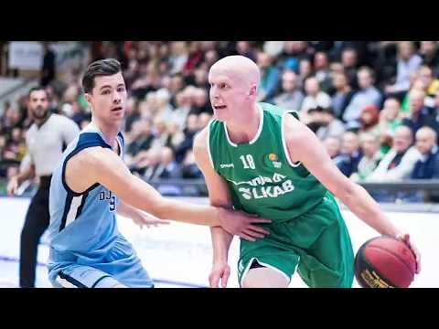 Daniel Eliasson 18 poäng vs. Djurgården Basket