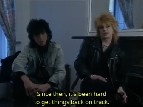 Michael Monroe and Sami Yaffa in New York 1994 w/ english subtitles (read description)