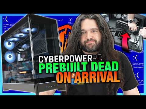 DOA: Cyberpower Pre-Built Gaming PC Doesn't Even Turn On | Review, Thermals, & Benchmarks