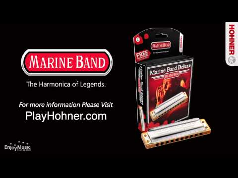 David Barrett On The Marine Band Deluxe Harmonica