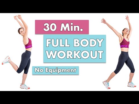30 dakika tam vücut egzersizi // EKİPMANSIZ PROGRAMI