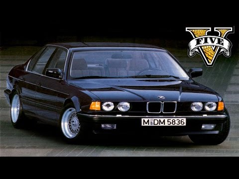 GTA 5 BMW 7 Series E32 Police Chase GTA 5 Mods