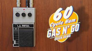 Video thumbnail for GAS N' GO - Ibanez LM7 LA Metal by 60 Cycle Hum