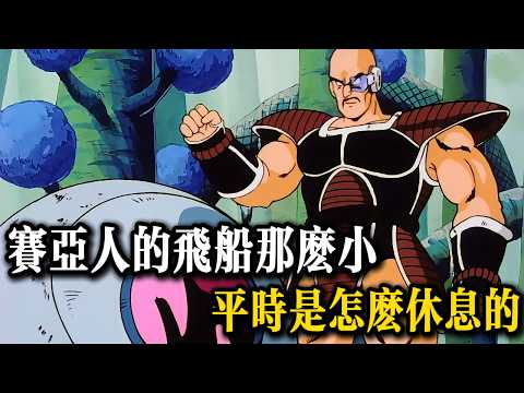 赛亚人的飞船那么小，只能坐一个人，是怎么休息的？#动漫 #动漫解说 #日漫 #二次元 #龙珠
