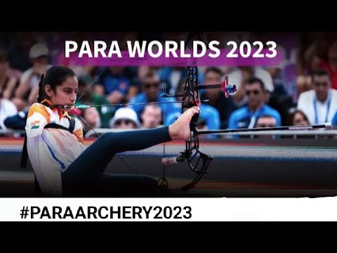 Sheetal devi India vs Jane karla Gogel  #sheetaldevi #paraarchary #worldarchery