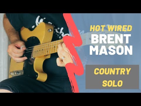 Hot Wired | Brent Mason (Country guitar) | Cover by Danny Trent