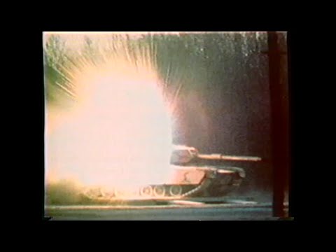 M1 Abrams Ballistic Hull and Turret Section Tests