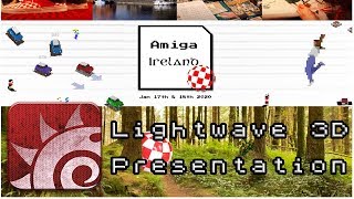 Lightwave 3D Tutorial at Amiga Ireland 2019
