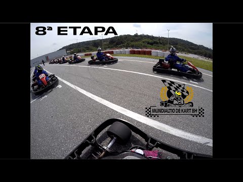 8ª Etapa Mundialito de Kart BH - Traçado 6 invertido - Kartódromo RBC - Lucas Rabelo