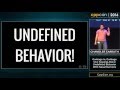 CppCon 2016: Chandler Carruth “Garbage In, Garbage Out: Arguing about Undefined Behavior..."