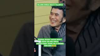 Download lagu RHOMA IRAMA DARAH MUDA VERSI GILANG DIRGA #shorts #rhomairama #podcast #bisikanrhoma #gilangdirga mp3