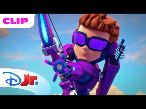 Disney Jr.  and Marvel HQ