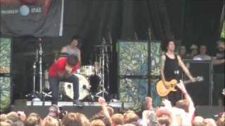 the Devil Wears Prada - Opening &amp; Sassafras @ Warped Tour 09 - Charlotte, NC 7/23/09