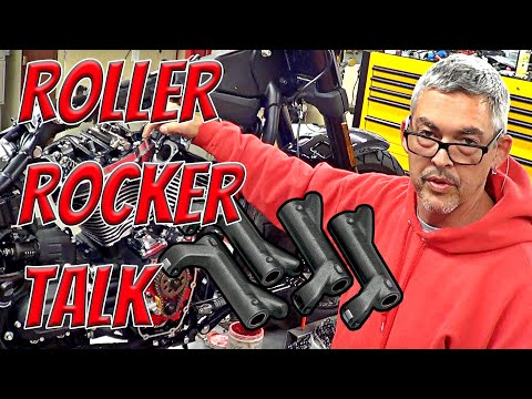 M8 S&S Roller Rocker Arms VS Stock Harley Davidson Rockers