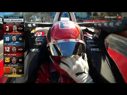 Scott McLaughlin Wins First Indycar Race | Firestone Grand Prix Of St. Petersburg 2022
