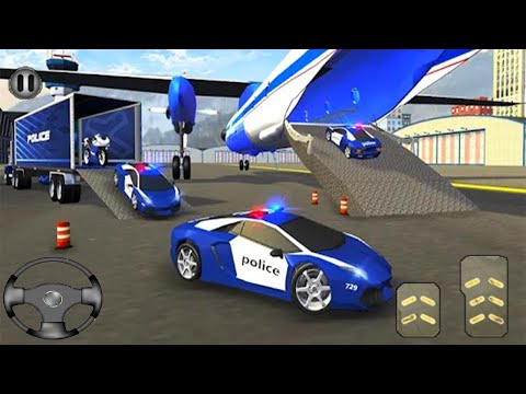 Police Plane Transporter Game - Android GamePlay - Police Plane Transporter Games Android