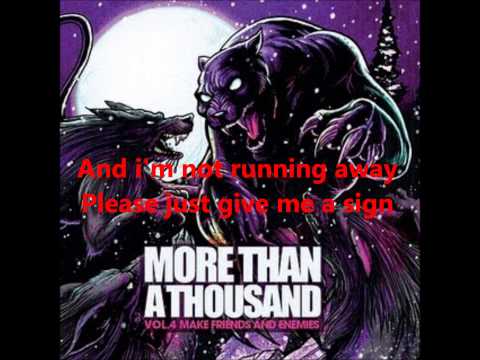 More Than A Thousand-I Will Always Let You Down-Lyrics.