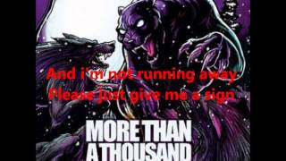 More Than A Thousand-I Will Always Let You Down-Lyrics.
