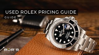 Used Rolex Prices: An Official Pricing Guide on The Pre-Owned Market | Bob