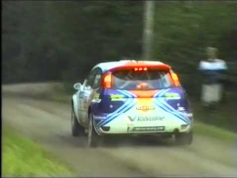 Action from WRC Rally Finland 2000
