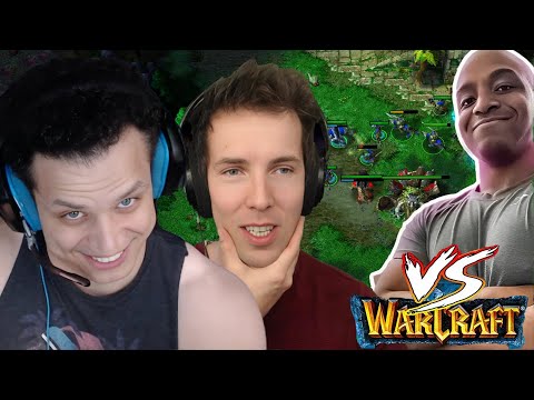 Tyler1 Is BACK on Warcraft 3 with Grubby & Lacari