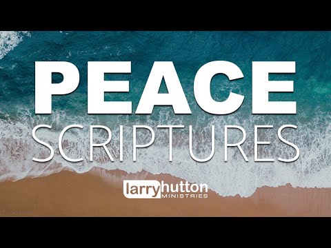 Peace Scriptures (Bible Verses with Soothing Music)