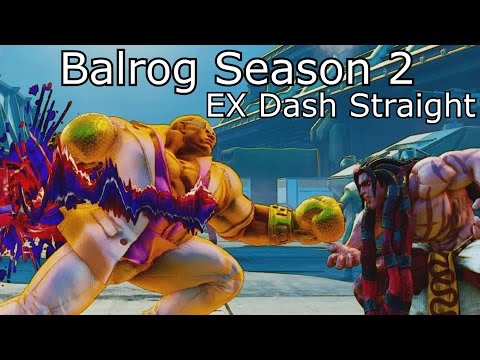 Balrog Season 2 ex Dash Straight V-Skill Cancels