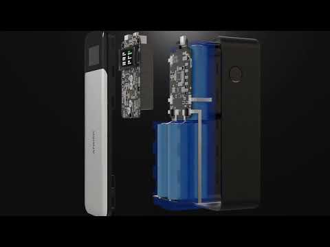 Anker 737 Powerbank, made in Blender 3D