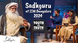 Career, Competition & Conscious Living: Sadhguru @ IIM Bangalore | Youth and Truth 2024