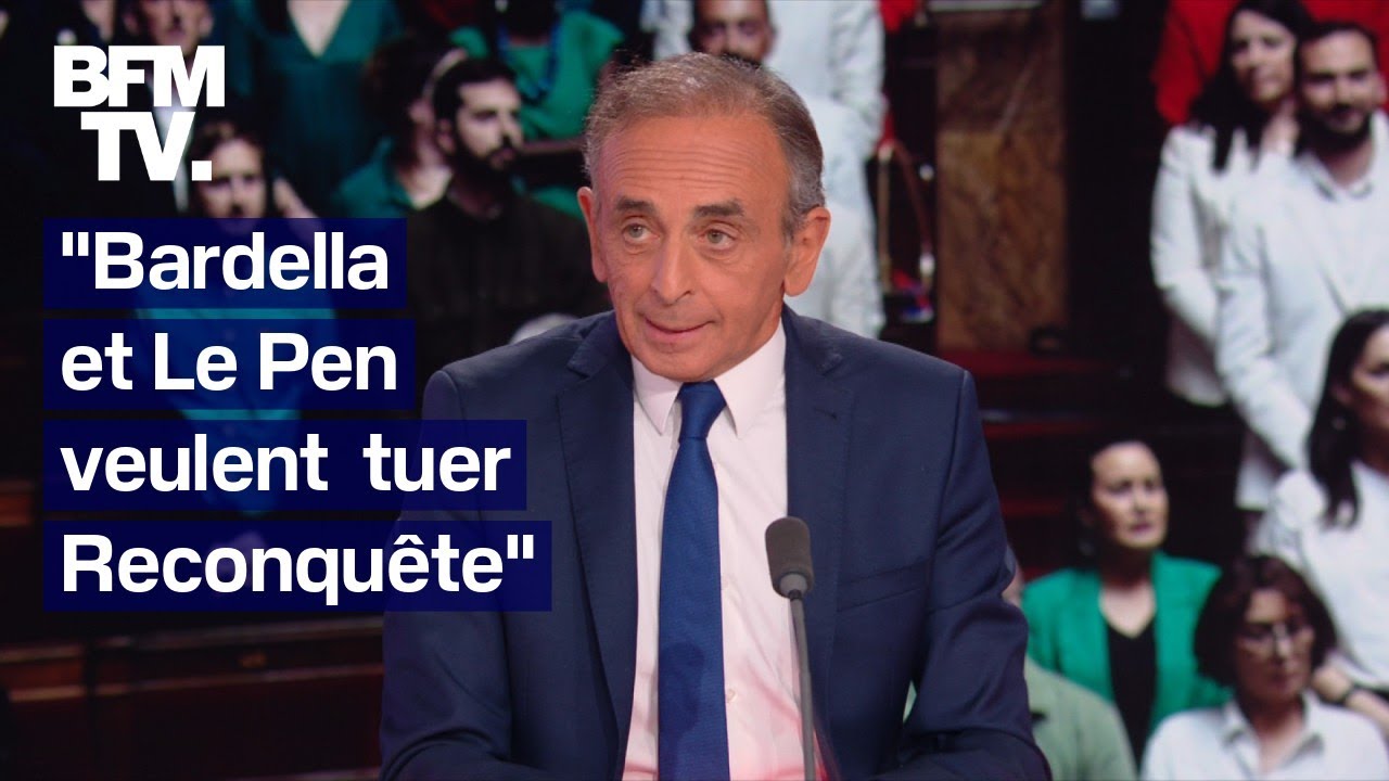 "L'objectif de Bardella et Le Pen est de tuer Reconquête": l'interview intégrale d'Éric Zemmour