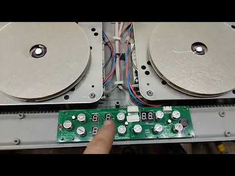 ВИДЕООТЧЕТ.Ремонт варочной панели LEX.Сдох микроконтроллер HT45R4H.