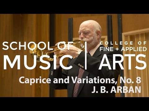 Professor Romm: ILMEA Trumpet - Caprice and Variations, No. 8 - J. B. ARBAN
