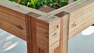 How to make a wood joint firmly