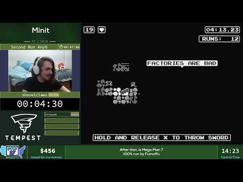 Midwest Speedfest: Tune Up - Minit Second Run Any% by shovelclaws