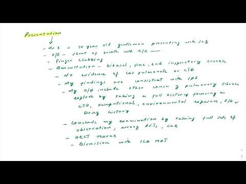 MRCP PACES RESPIRATORY STATION PULMONARY FIBROSIS