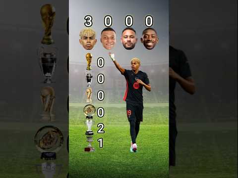 Lamine Yamal vs Mbappe vs Neymar vs Dembele #barcelona #realmadrid #psg
