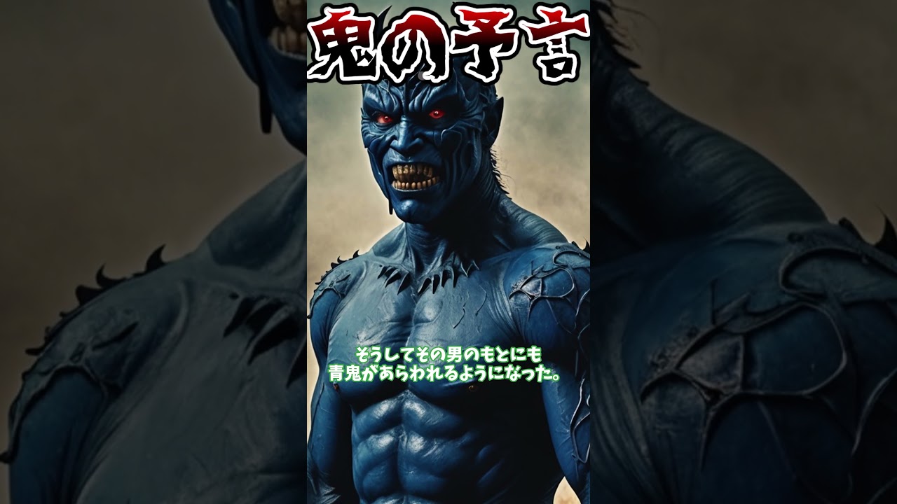 #見るな【鬼の】絶対に聞かないでください【予言】#聞くな　#都市伝説