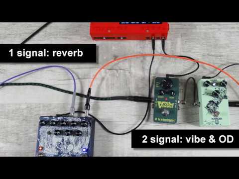 Univibe & Reverb in parallel - Submarine pickup